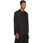 N.Hoolywood Black Rayon Classic Shirt