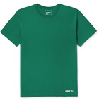 AFFIX - Logo-Print Cotton-Jersey T-Shirt - Green