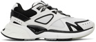 AMIRI White & Black 'MA' Runner Sneakers