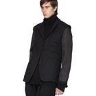 Ann Demeulemeester Reversible Black Algernon Jacket