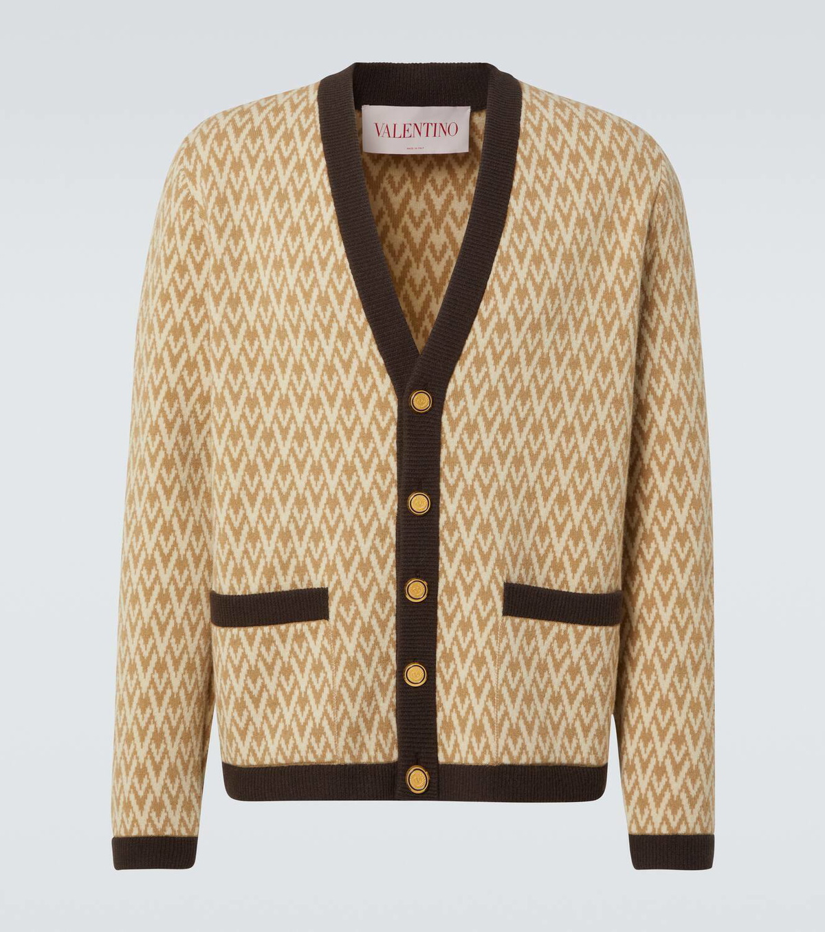 Valentino Toute La V virgin wool cardigan Valentino