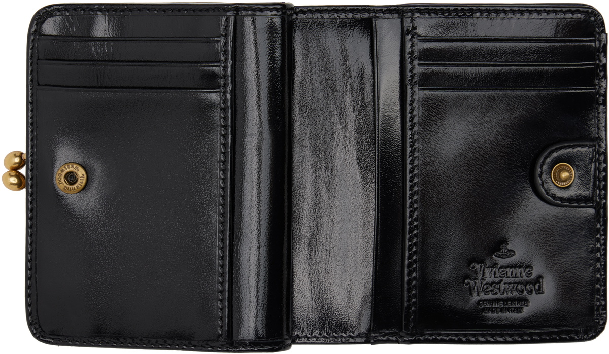 Vivienne Westwood Black Frame Pocket Wallet Vivienne Westwood