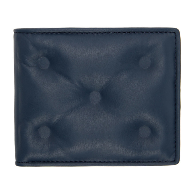 Photo: Maison Margiela Navy Glam Slam Wallet