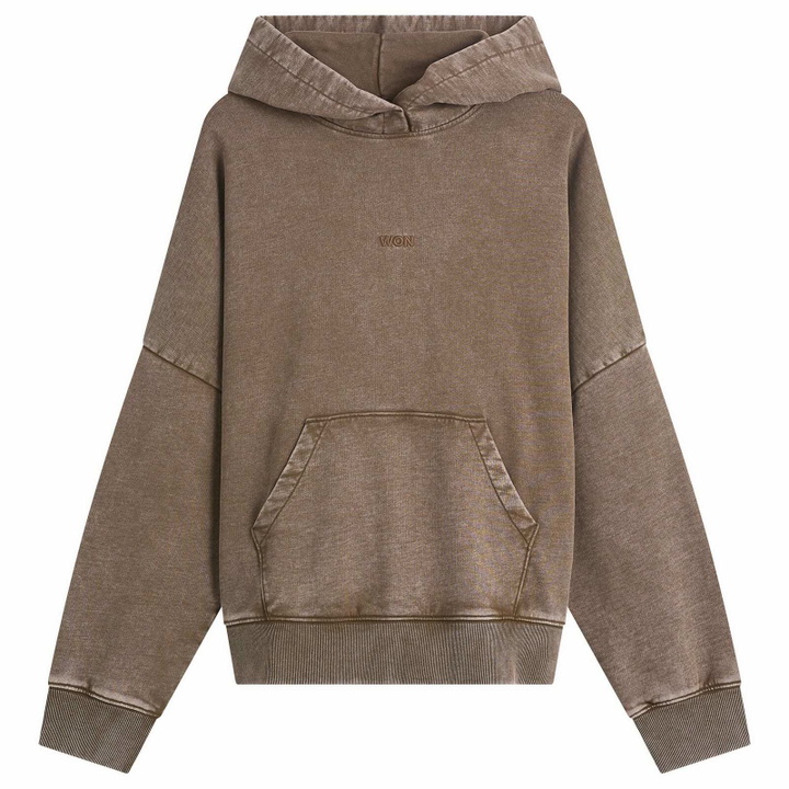 Photo: Won Hundred Men's Staff Hoodie in Washed Carafe Brown