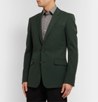 Berluti - Forest-Green Slim-Fit Wool-Twill Suit Jacket - Green