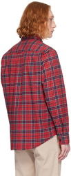 Hugo Red Oversized Shirt