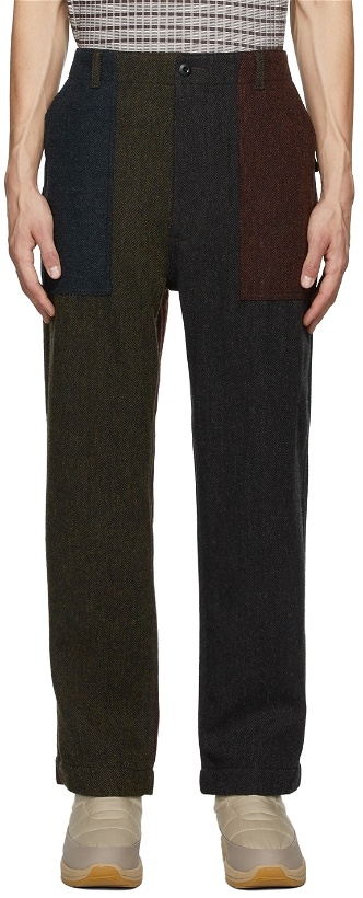 Photo: South2 West8 Multicolor Tweed Fatigue Trousers