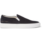 Common Projects - Suede Slip-On Sneakers - Men - Black