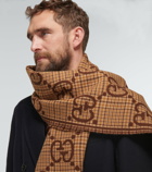Gucci - GG wool jacquard scarf
