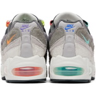 Nike Gray Air Max 95 Big Bubble Sneakers