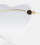 Loewe - Paula's Ibiza heart-shaped sunglasses