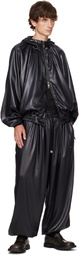 ADER error Black Product. 20 Faux-Leather Jacket