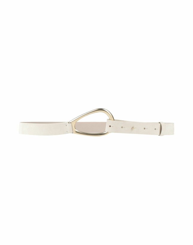 Photo: Brunello Cucinelli Womens Belt in Beige