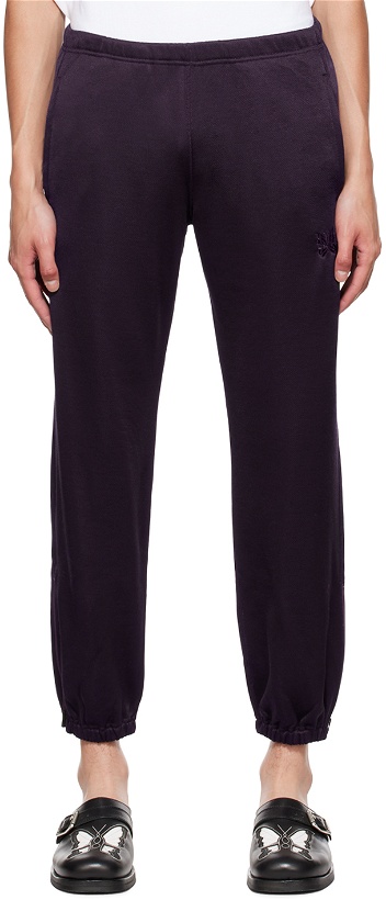 Photo: NEEDLES Purple Zip Lounge Pants