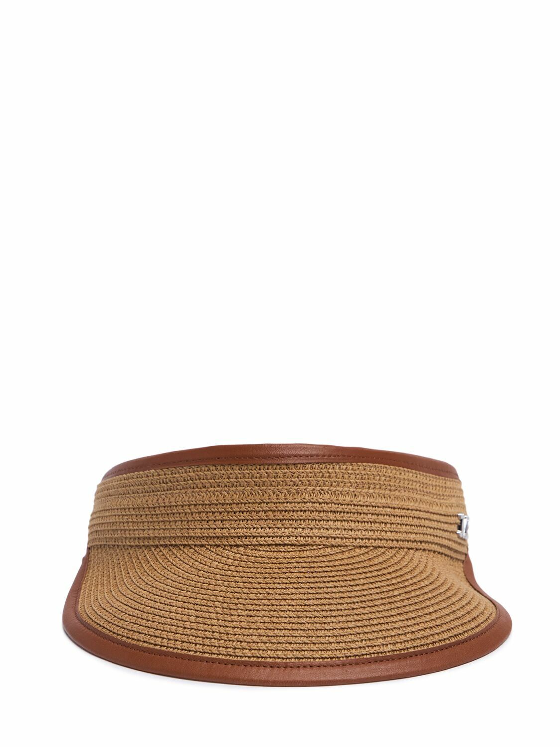 ★関税込★Max Mara Mogador raffia visor MAX MARA Mogador Raffia Effect Visor Max Mara