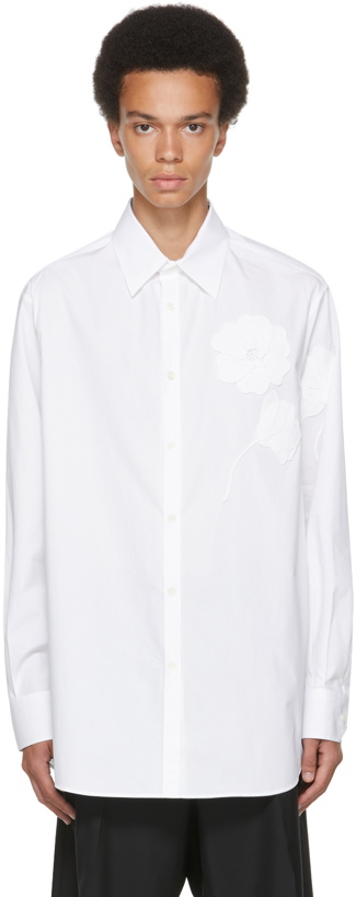 Photo: Valentino White Garden Shirt