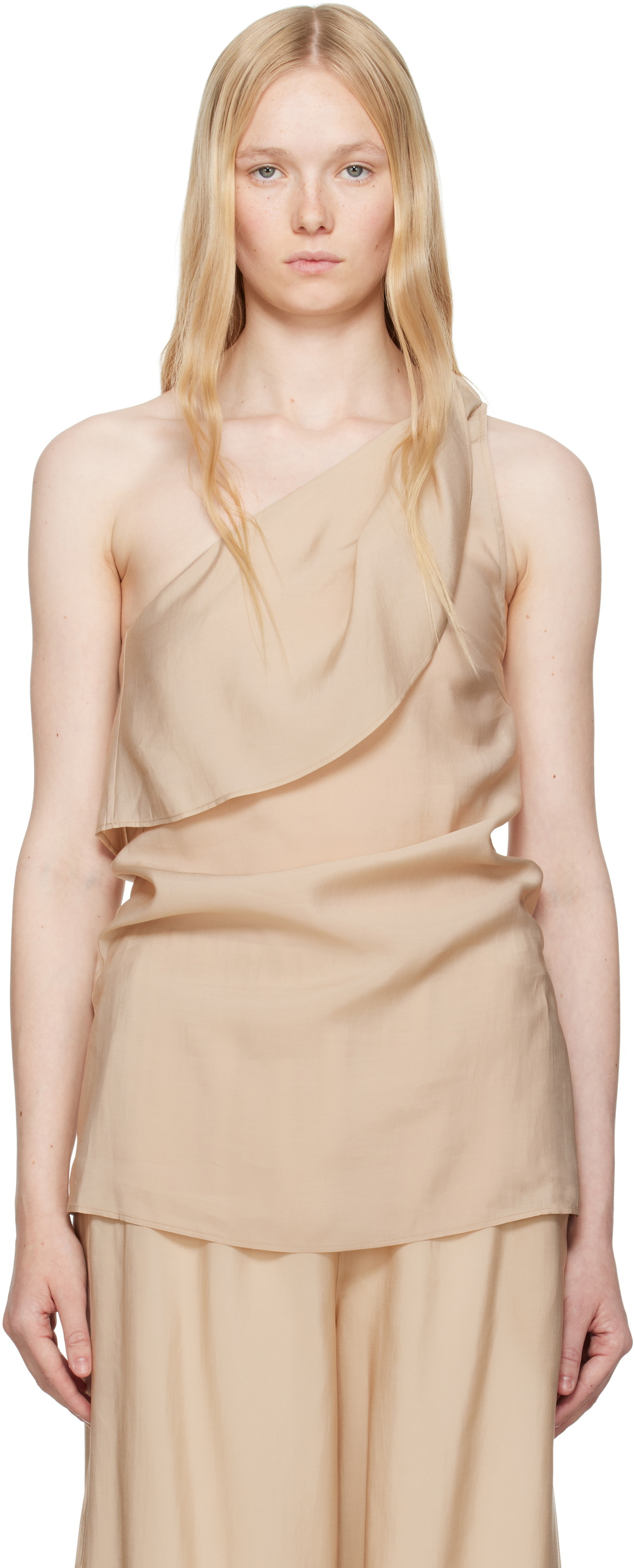 Ruohan Beige Devon Top