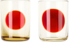 The Conran Shop Yellow & Red Dot Tumbler Set
