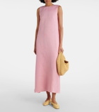 Asceno Tallin linen midi dress