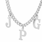 Jean Paul Gaultier Women's JPG Necklace in Silver