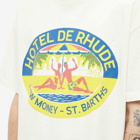 Rhude Men's Hotel De T-Shirt in Vtg White