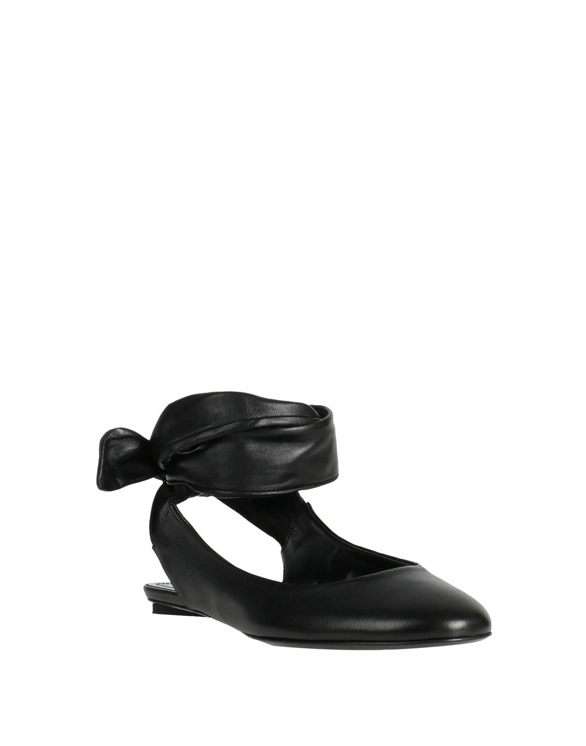 The Attico Womens Ballet flats in Black