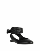 The Attico Womens Ballet flats in Black
