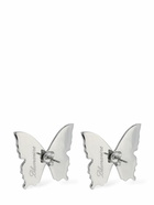 BLUMARINE - Butterfly Crystal Stud Earrings