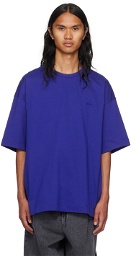Juun.J Blue Graphic T-Shirt