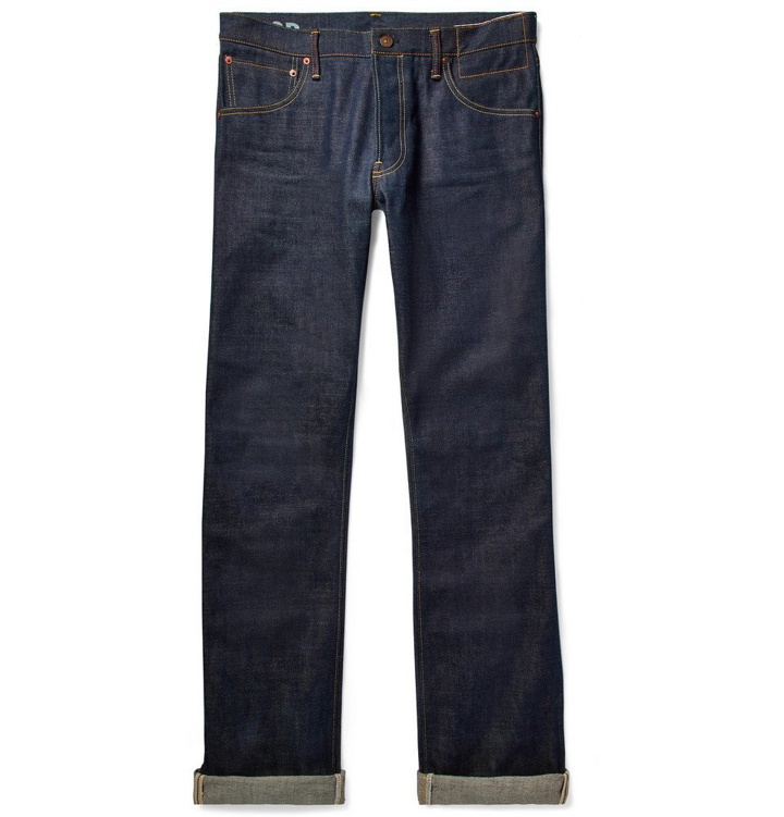 Photo: visvim - Social Sculpture 01 Slim-Fit Raw Selvedge Denim Jeans - Men - Indigo