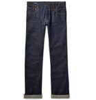 visvim - Social Sculpture 01 Slim-Fit Raw Selvedge Denim Jeans - Men - Indigo