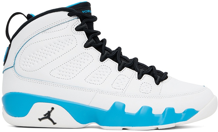 Photo: Nike Jordan White Air Jordan 9 Retro Sneakers