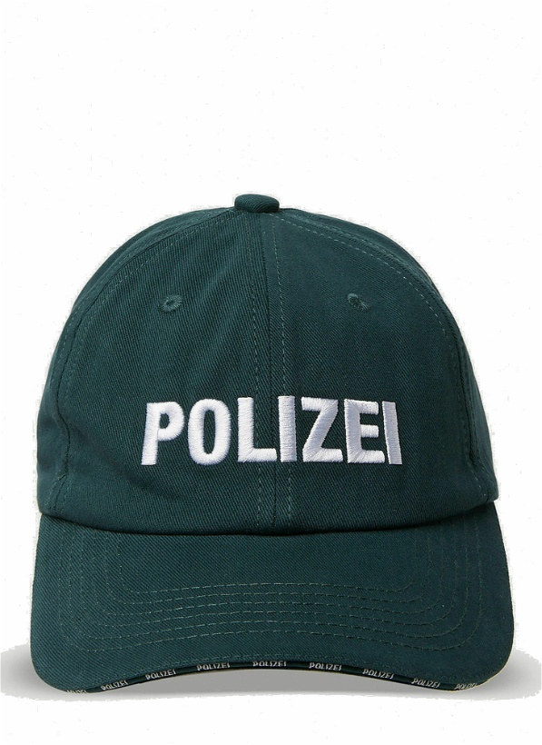 Photo: Polizei Baseball Cap in Green