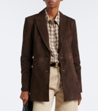 Veronica Beard Maci suede blazer