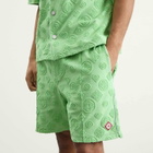 Casablanca Men's Towelling Monogram Short in Green