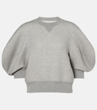 Sacai Cotton-blend jersey sweatshirt