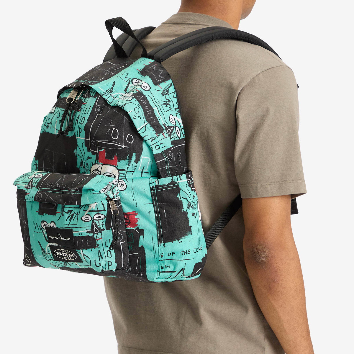 Eastpak x Basquiat Day Pak'r Backpack - Equals in Multi 