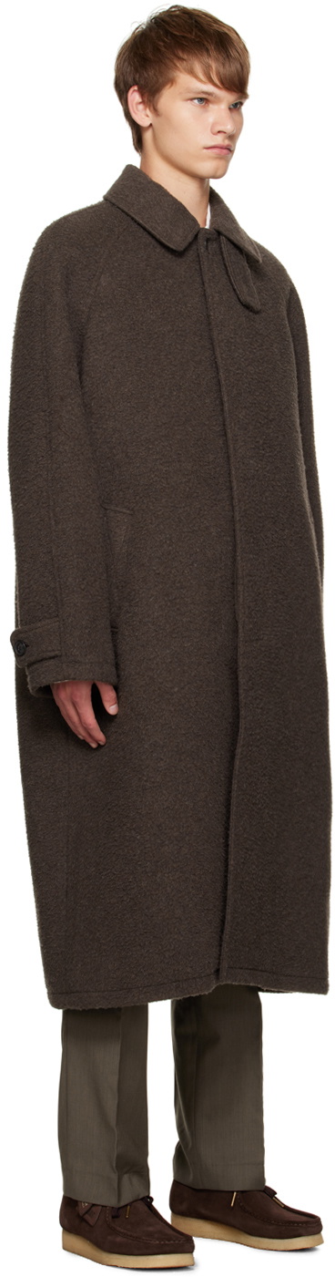 期間限定　ほぼ未使用　mfpen JOHNSTON COAT M ダークブラウン mfpen 〉 