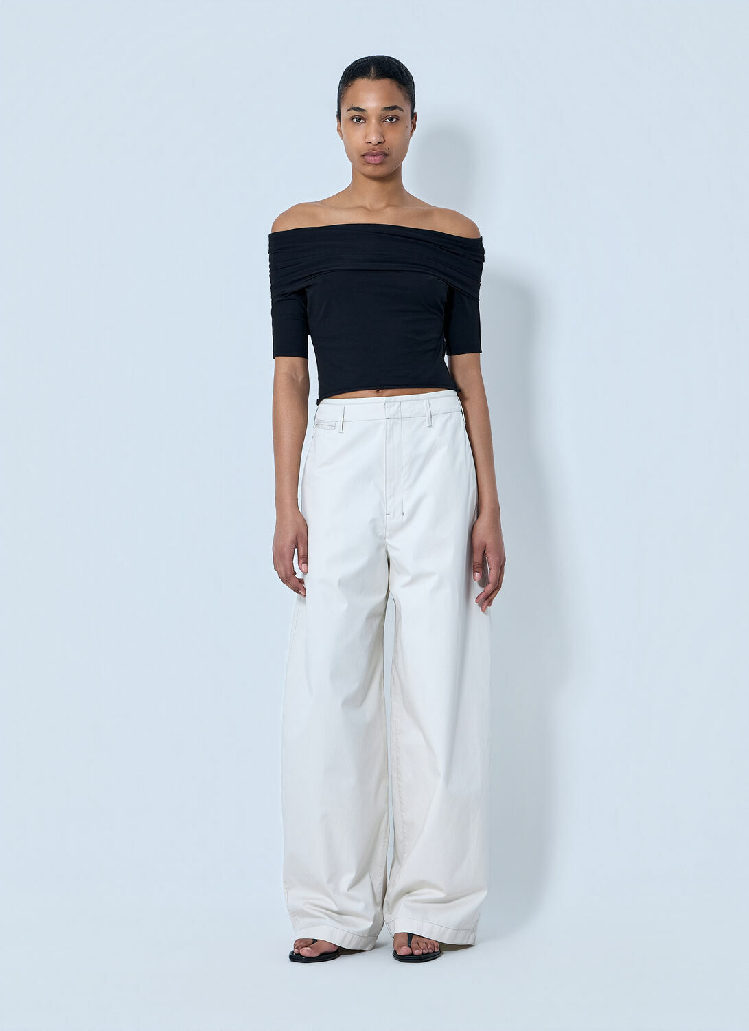 Lemaire Short Sleeve Twisted Top