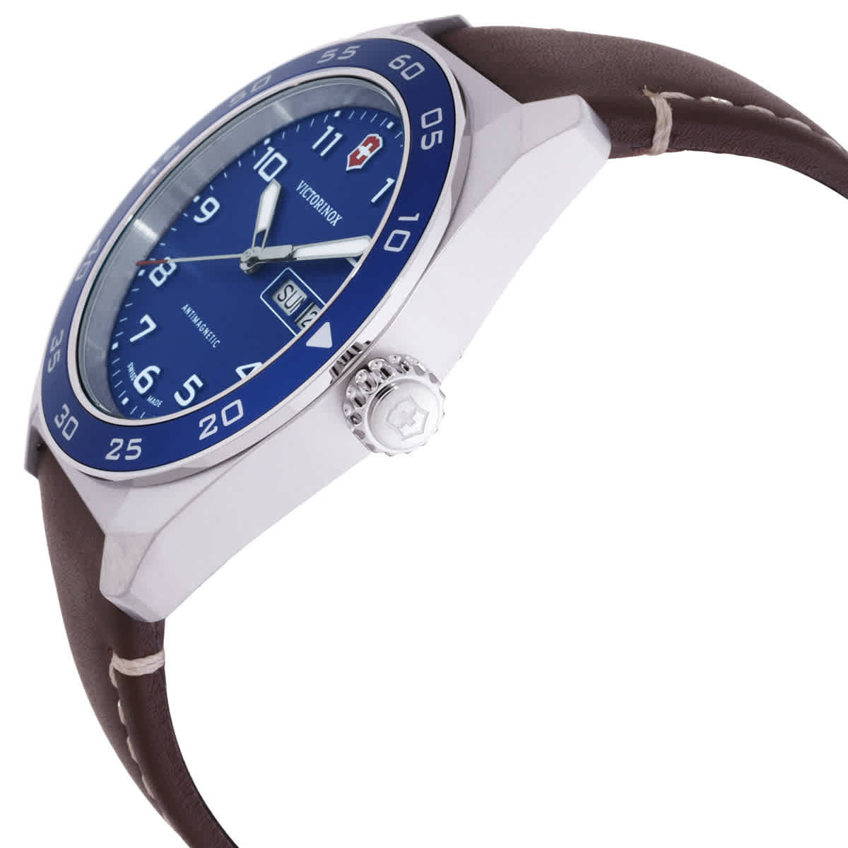 Victorinox Swiss Army Quartz Blue Dial Mens Watch 242040