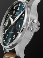 IWC Schaffhausen - Big Pilot's Le Petit Prince Edition Automatic 46.2mm Stainless Steel and Leather Watch, Ref. No. IW501002
