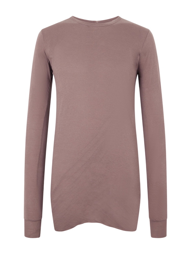Photo: Rick Owens - Double Cotton T-Shirt - Purple