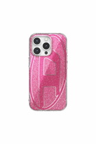 Diesel Oval D Glitter Case for i P 16 Pro - Cases - Unisex - Pink
