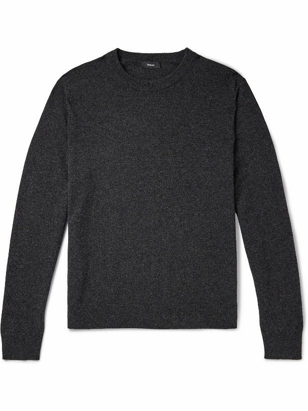 Photo: Theory - Hilles Cashmere Sweater - Gray