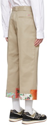 Junya Watanabe Beige Carhartt Edition Cotton Trousers