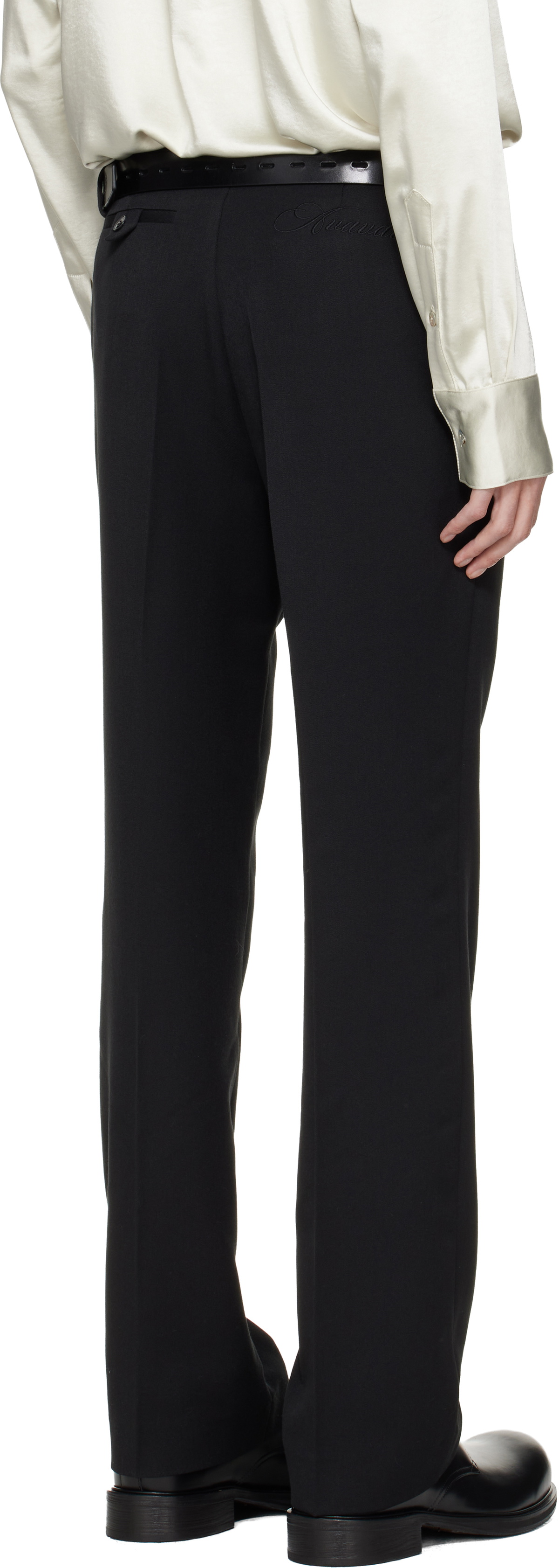 AVAVAV Black Tailored Trousers