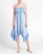 David Koma Womens Maxi skirt Light in Blue