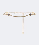 Etro Embellished chain belt