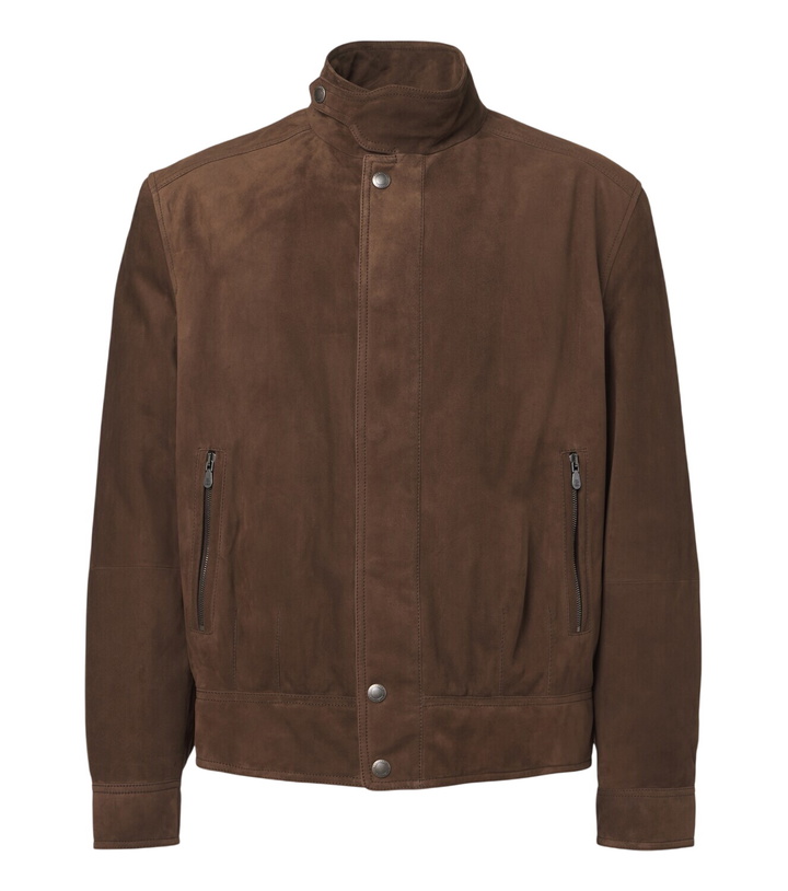 Photo: Brunello Cucinelli Suede jacket