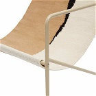 Ferm Living Desert Lounge Chair in Cashmere/Soil